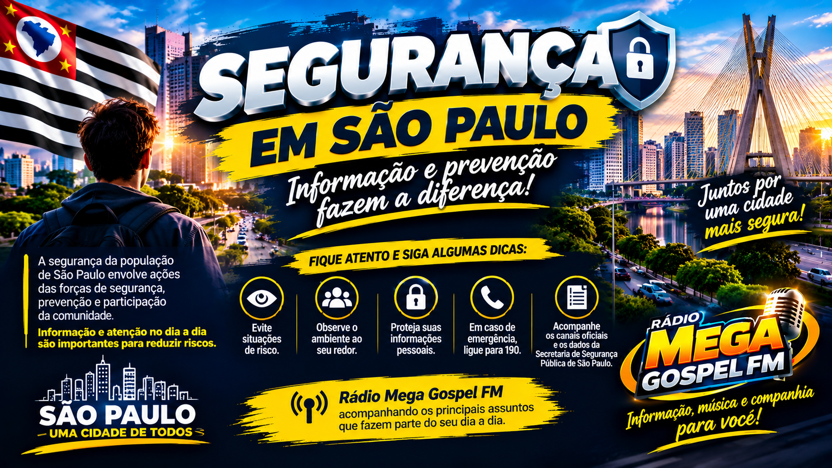 Segurança em São Paulo: informação e prevenção fazem a diferença